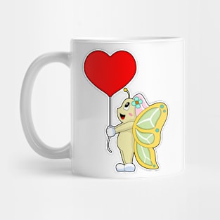 Butterfly Bride Heart Wedding Mug